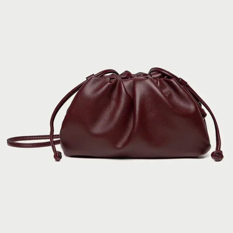 Premium Pleated Soft Cloud Bag Exquisite And Cute Crossbody Bag 2026 New Women's Shoulder Bag Versatile Wallet For Daily Use