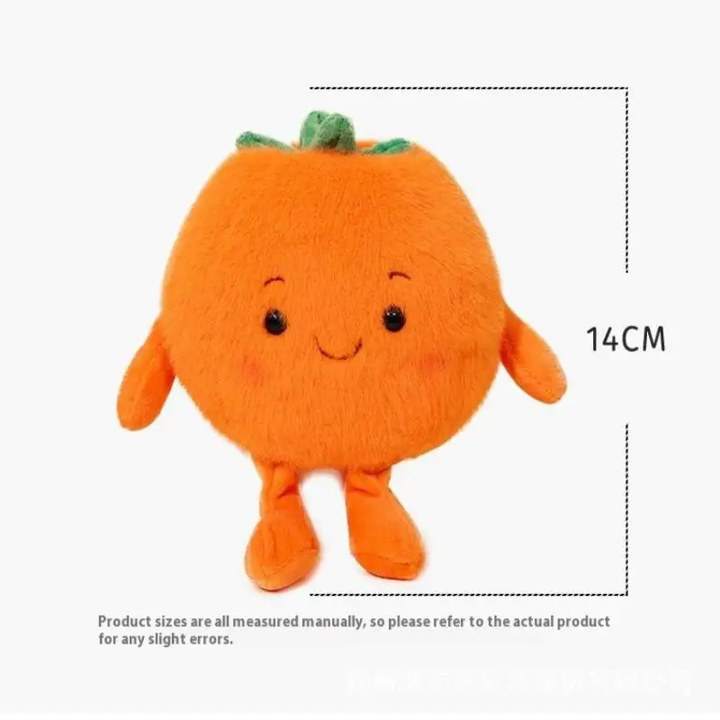 1-pc 사랑스러운 복숭아 과일 시리즈 다리 쿠션, 15cm, 코스프레 웃는 얼굴 인형, 어린이 선물 소파 장식