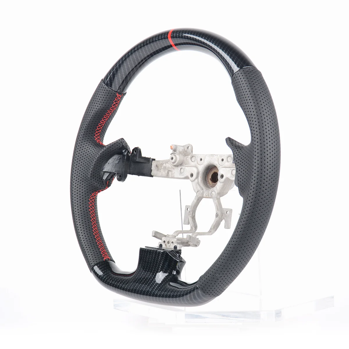 Hydro Dip Carbon Fiber Steering Wheel For Infiniti G37 2009-2013 For Infiniti QX50 2014-2017 For Infiniti G35 G25 Q40 - Image 2