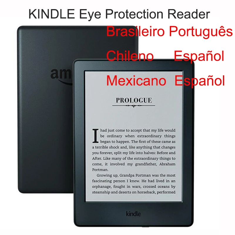 Official Original KINDLE Ebook Reader E ink Without Backlight 6 inch Ink E-ink Touch Screen Kindle 8th Kindle 6 th E-Book Reader