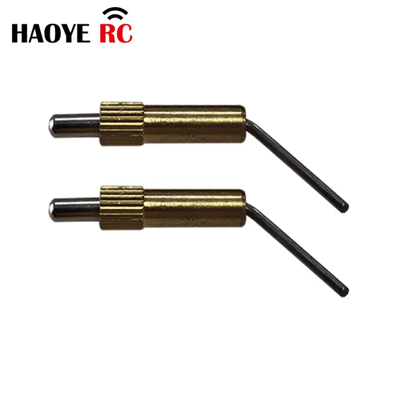 Haoye 2 Pcs Metal Canopy Locks Spring-Loaded Latch 90 °/120 ° For RC Airplanes Parts Electric Planes Foam Model Accessories