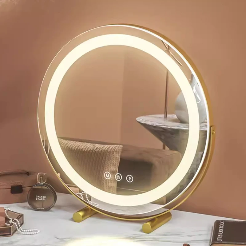 

Bedroom Makeup Decorative Mirrors Home Interior Led Small Tabletop Decorative Mirrors Aesthetic Bathroom Espejos Room Decor