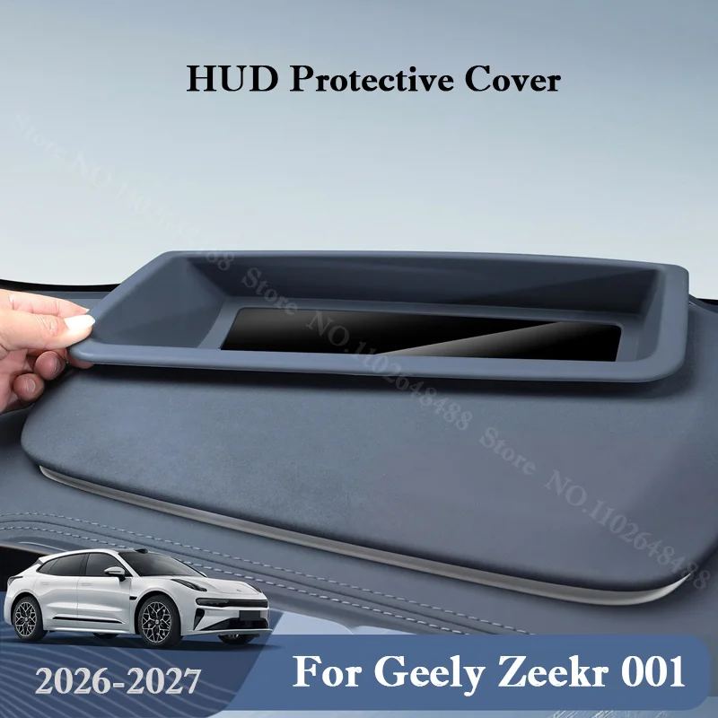 For Geely Zeekr 001 2026 2027 Car HUD Display Protective Cover Head Up Anti-Dust Protective Frame Auto Interior Accessories