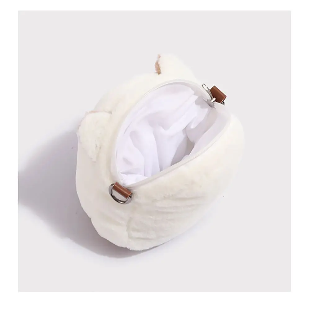 Cute Clutch Bag Plush Backpack Furry Cat Bag Adorable Kitten Handbag for Woman Kids Cartoon 2025 New Kitten Handbag