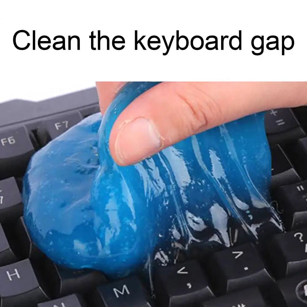 

Cleaning Gel Slimy Strong Dust Absorption Eco-friendly Putty Cleaning Keyboard Cleaner for Air Outlet