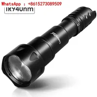 UniqueFire 2002D Vcsel LED IR 940NM 850NM Flashlight Zoom Hunting Fishing Night Vision Torch Rechargeable USB-C 18650 Battery