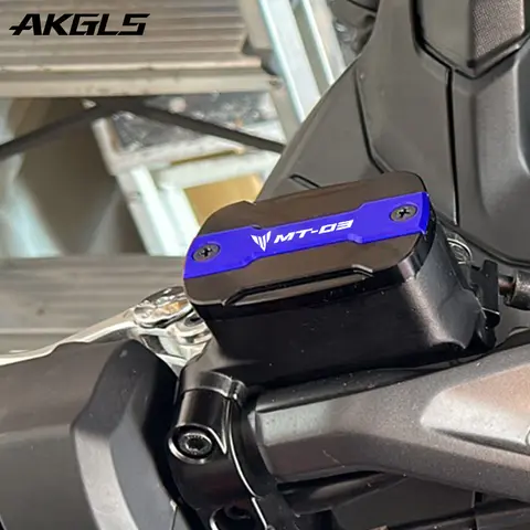 यामाहा MT03 MT-03 2015-2019 2020 2021 2022 मोटरसाइकिल फ्रंट और रियर ब्रेक सिलेंडर मुख्य ईंधन टैंक कैप ईंधन कैप सहायक उपकरण के लिए 10 best sales एमटी 03 सहायक उपकरण - №7