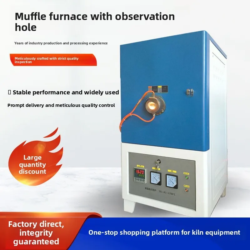 

Manufacturer Produces Muffle With Observation Hole, Uniform Temperature, Selectable Furnace Material, Customizable Intelligent T