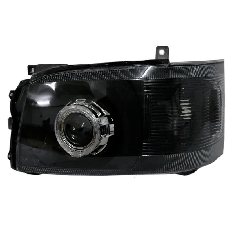 Customized Full LED Headlights For Toyota Hiace 2005-2009 Bi-xenon Projector Lens Front Lamps With DRL