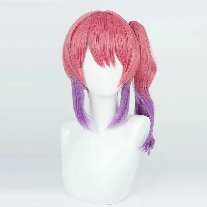 Nijisanji VTuber Kurumati Mero cosplay wig Halloween gift