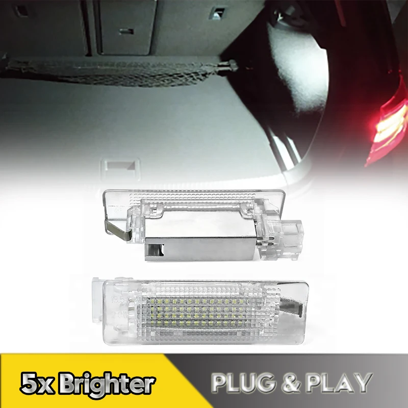 

1Pcs LED Trunk Light Luggage Compartment Lamps For VW Golf Passat Caddy Jetta Sharan Touran Touareg Tiguan Seat Leon Ibiza Altea