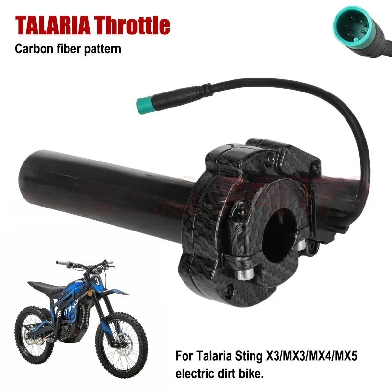 

Ручка газа для мотоциклов TALARIA STING X3 MX3 MX4 MX5, аксессуары для электровелосипедов и кроссовых мотоциклов