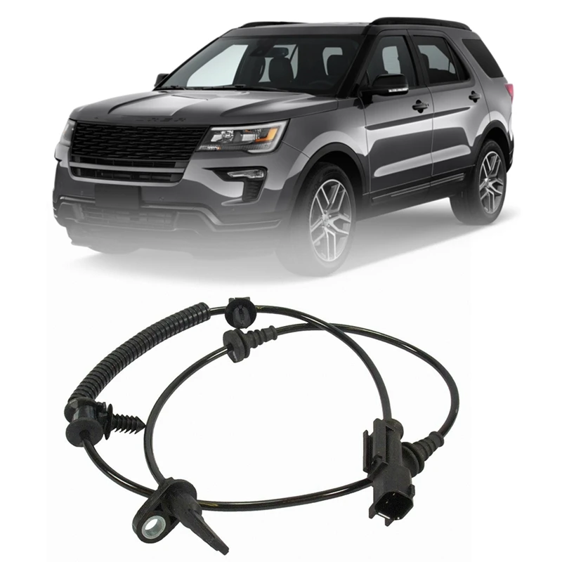 ABS Wheel Speed Sensor For Ford Explorer Flex 2013-2019 Lincoln MKS Rear Side BRAB-385 DA8Z2C190AC AE9Z2C190C