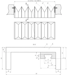 Op maat gemaakte HGR25 rails uit één stuk met 1,2 m lengte, één met 1,3 m + 1 stuk tegenoverliggende rek
