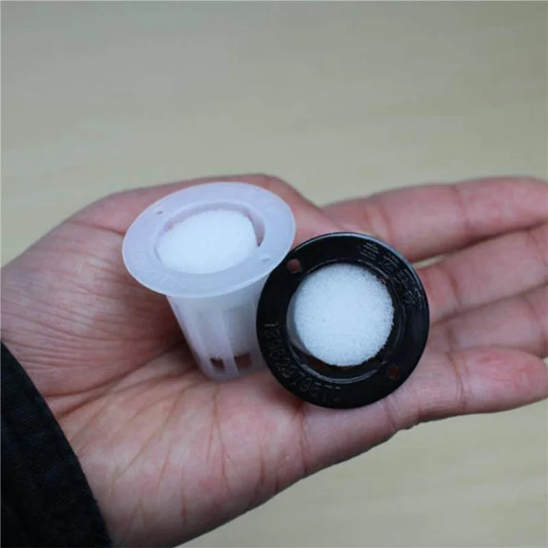 AB33-200Pcs Hydroponic Sponge Cylindrical 19 Mm For Vegetable Plant Cultivation In Net Pots, Plant Growth Accessories