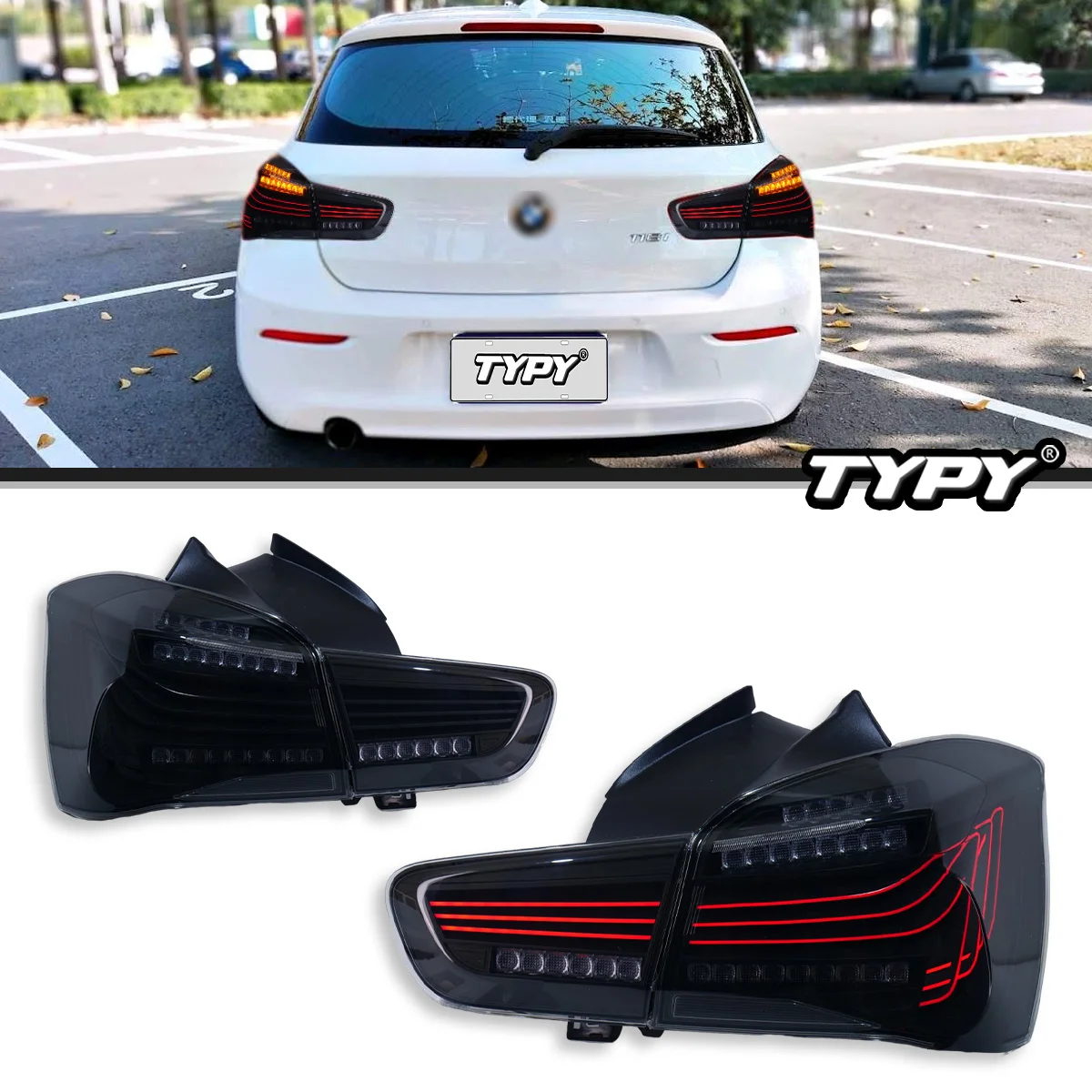 

Car Styling For BMW 1 Serie F20 F21 114i 116i 118i 2015-2018 Rear Lamps To CSL Style Taillights Plug And Play
