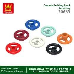 Wange285Pcs/lot 30663 Steering Wheel Building Blocks MOC Car Accessories Compatible With Bible with Brick Children Toys Gift Box