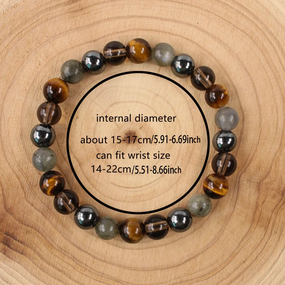 Crystals and Healing Stones Bracelets for Women Trendy Jewelry Holiday Sister Mom Christmas Gifts Braclets Tigers Eyes Shungite