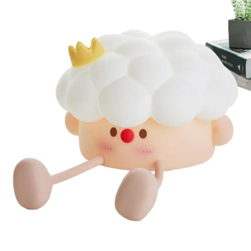 

Silicone Pat Light Cute Cartoon Bedroom Atmosphere Light Cute Prince Silicone Kids Lamp Silicone Clap Light Atmosphere Light For