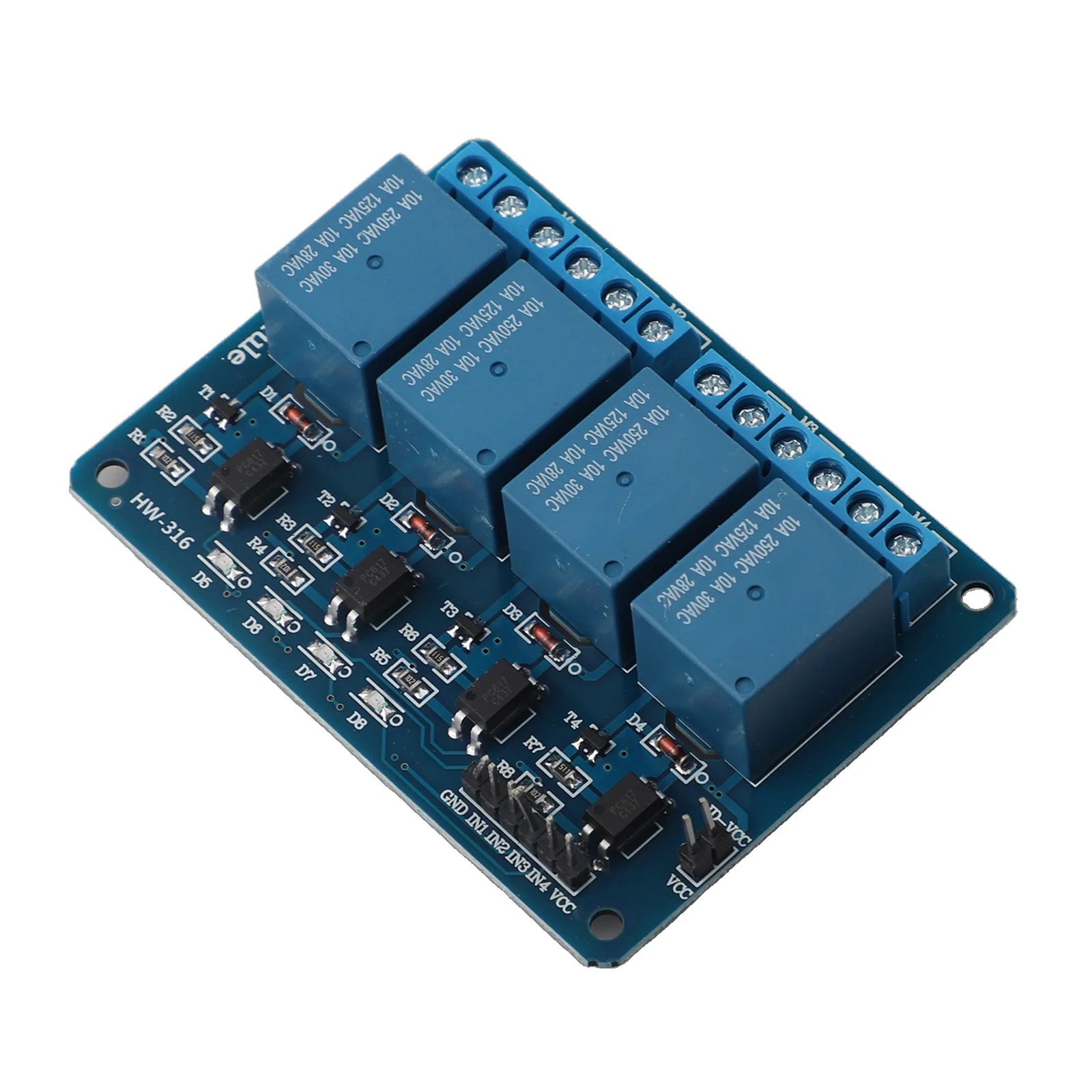 

Diy Automatic Watering Kit with 4 Channel Relay Module Capacitive Soil Moisture Sensor and Water Pump for Garden Flowers
