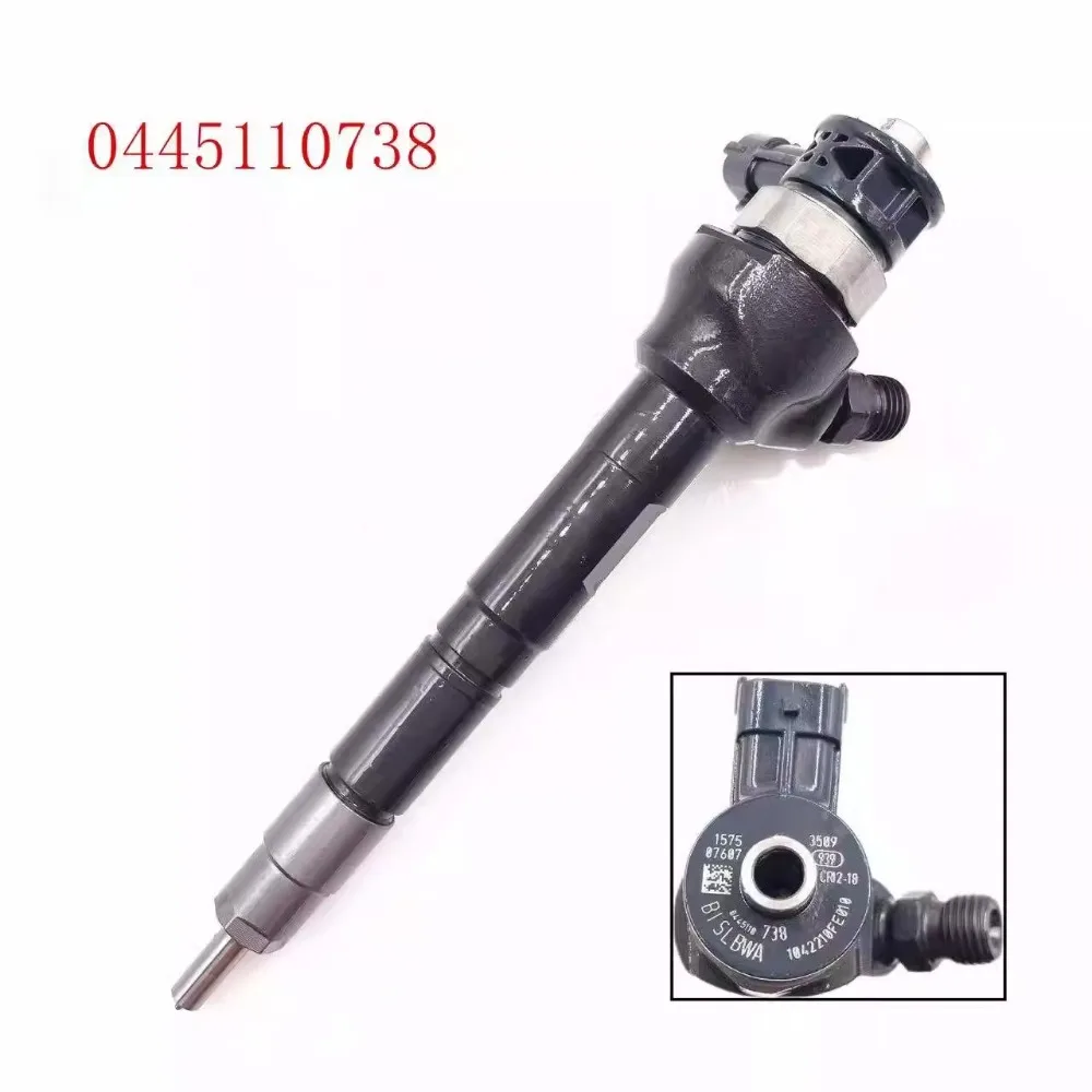

0445110738 High Pressure Common Rail Injector Assembly for SAIC Datong G10Jianghuai ShuailingIn-stock Shipped Immediately
