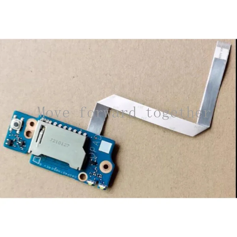 For HP genuine card reader button board w/cable 14-dq 16-fq 14s-dr da0path16a0