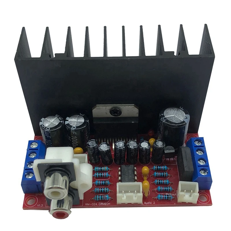 لوحة مضخم صوت رقمي ، مضخم صوت عالي الطاقة ، 10 واط × 2 ، 30 واط × 1 ماكس ، TDA7377 ، 3 قنوات