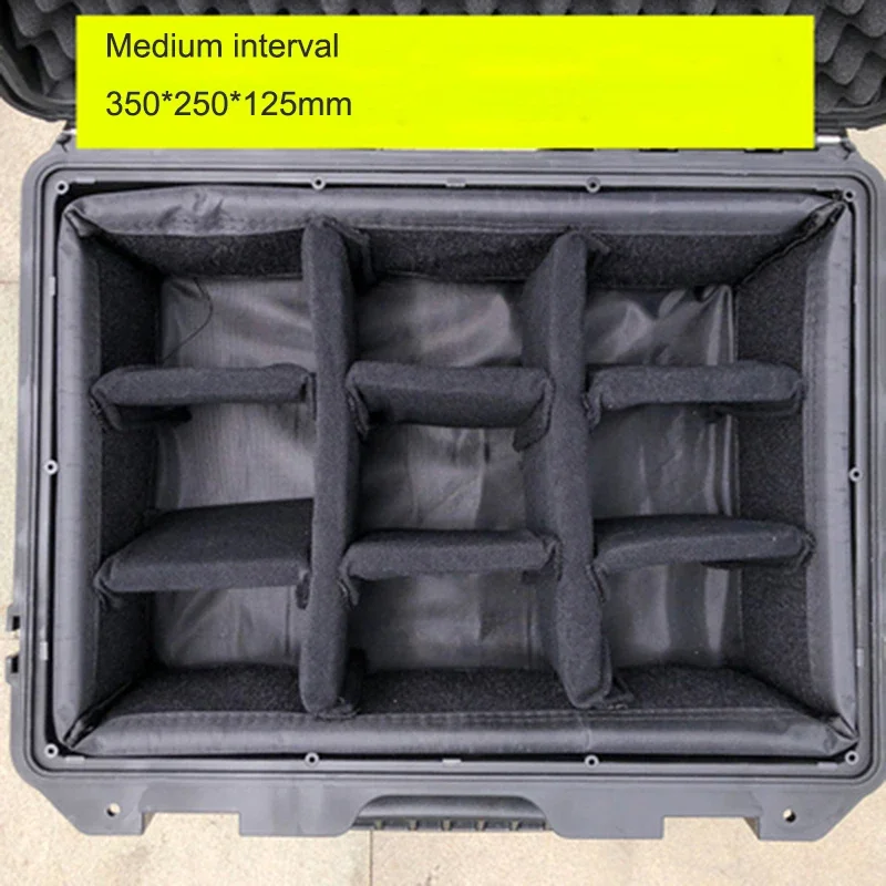 Safety Box Interval EVA liner Bag Travel Case Protective Case Trolley Case SLR Camera Bag Photographic Equipment Protection