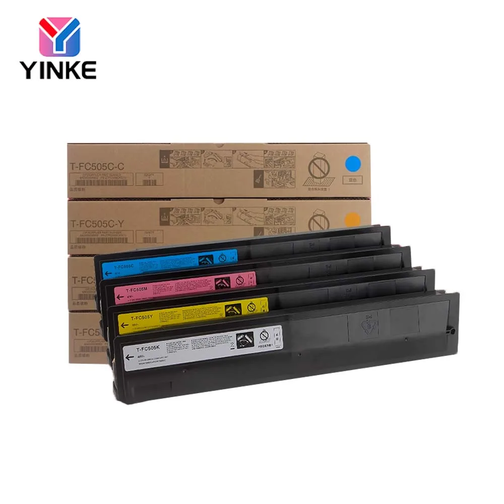

1 комплект T-FC505 картридж с тонером для Toshiba e-Studio 2000AC 2500AC 2505AC 3005AC 3505AC 4505AC 5005AC Высококачественный тонер Janpa CMYK