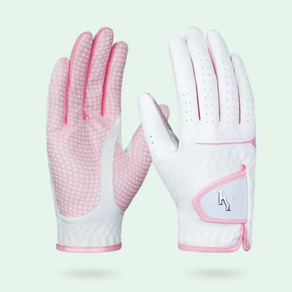 

Комфортные женские перчатки для гольфа, противоскользящие мягкие спортивные перчатки с длинными пальцами, дышащие, износостойкие перчатки для гольфа, перчатки для спорта на открытом воздухе