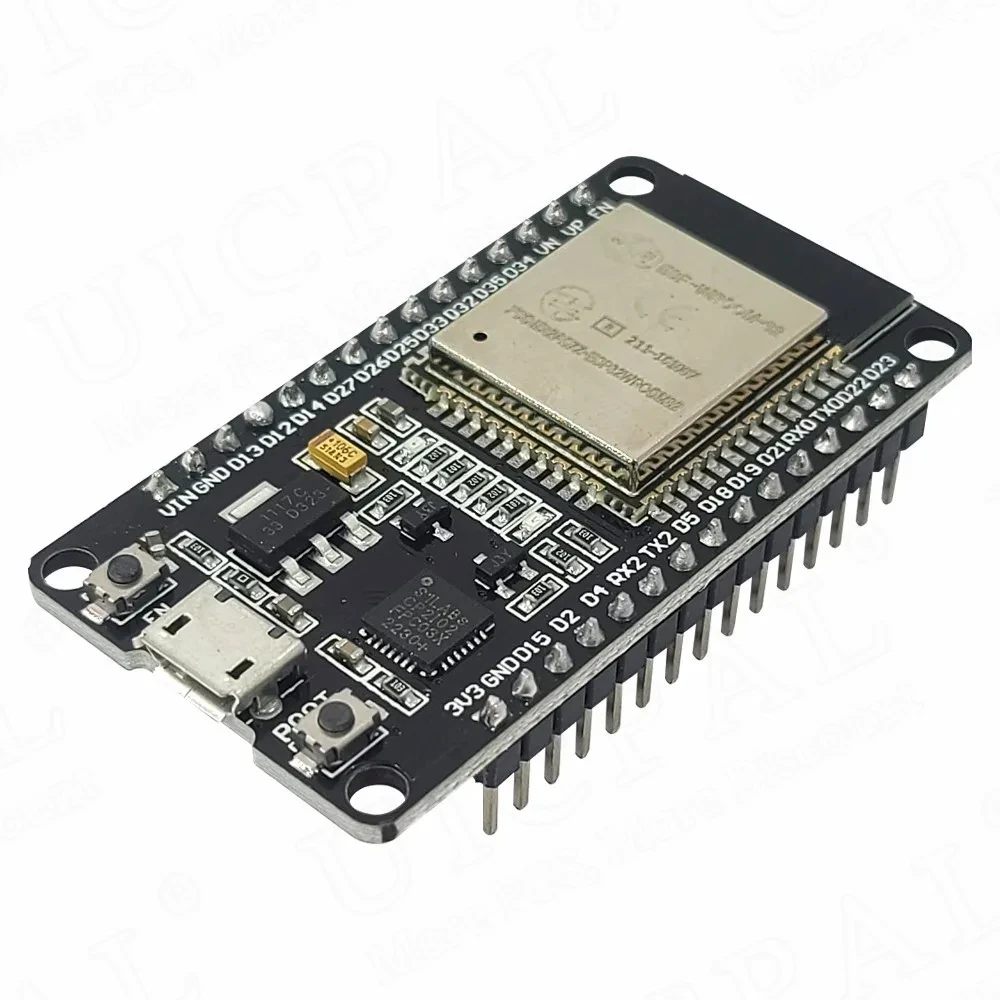 2.4G WIFI Bluetooth Module Development Board 30Pin 38Pin Micro Type-C ESP-32 Ultra-Low Power Consumption Dual Core CP2102 ESP32