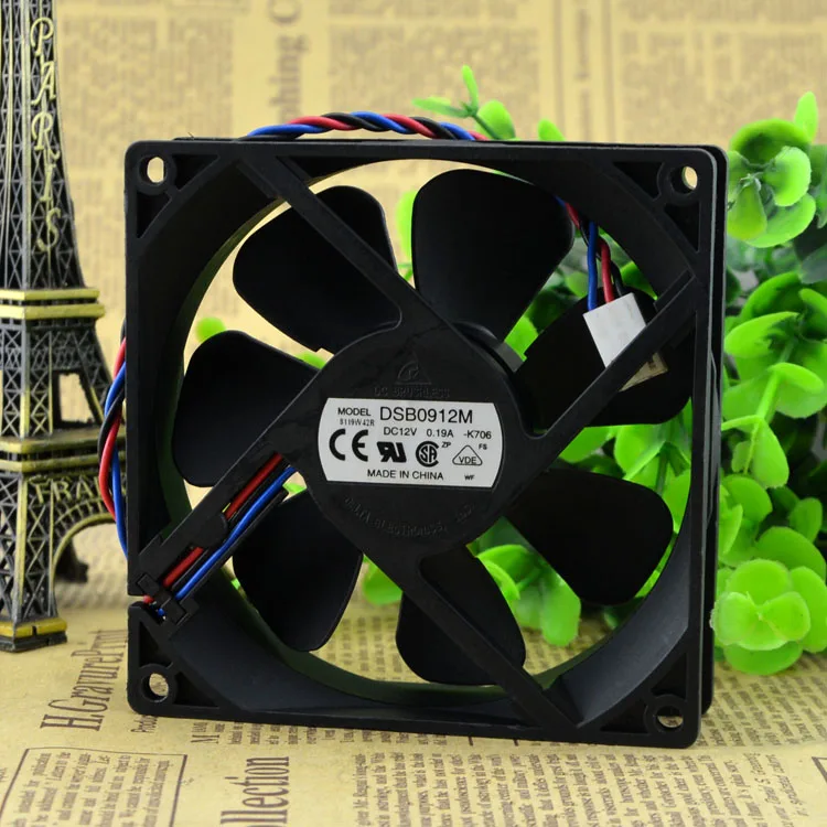 

9025 12V 0.19A 9CM 3WIRES COMPUTER CASE FAN DSB0912M