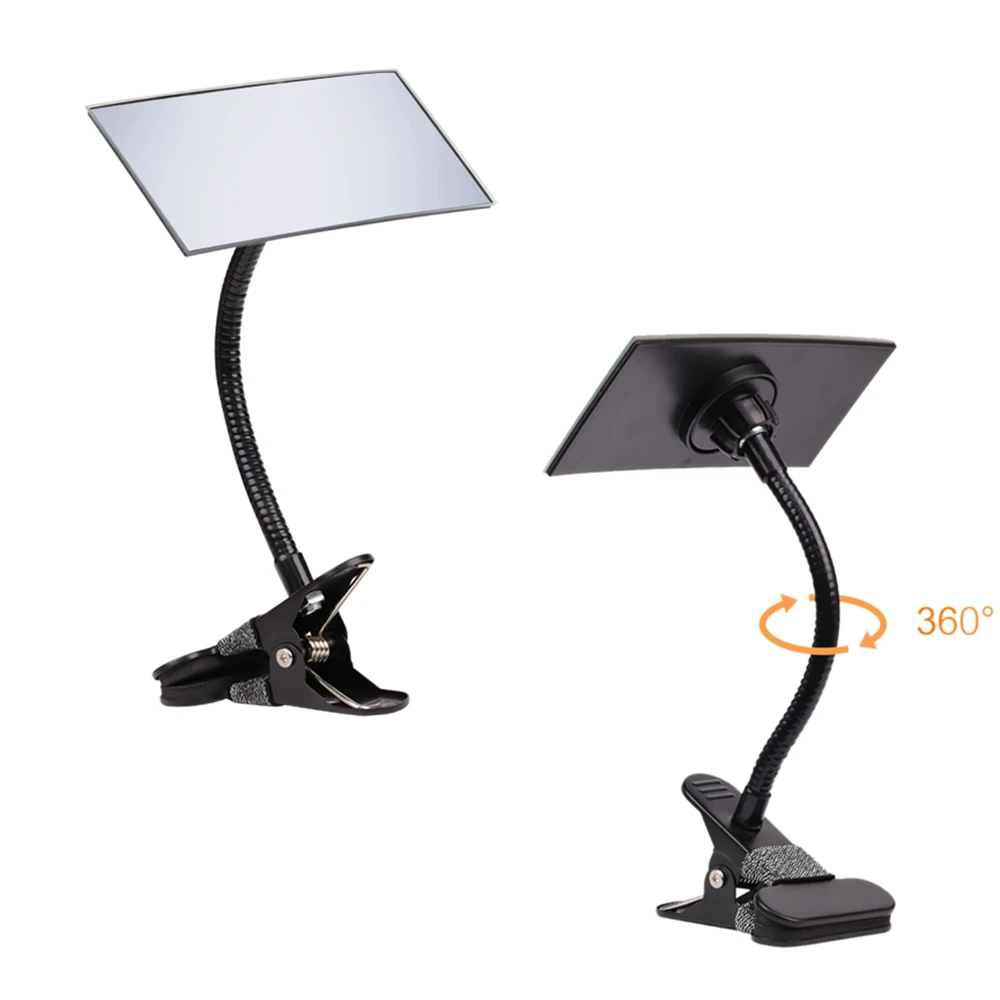 

Flexible Clip with Mirror Elastic Universal Bracket Use to Salong Moon Light Light Computer Rearview Rear View Tools