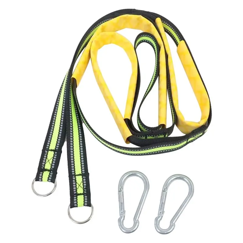 M45K-Marine Rope Ladder,For Inflatable Boats, Fishing Boats, Kayaks, Motorboats, Portable Marine Boarding Rope Ladder Elevators