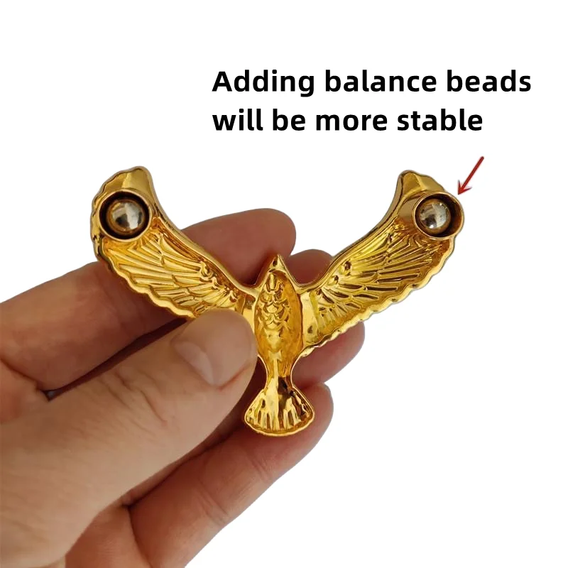 Kids Novelty Amazing Metal Balance Eagle Toy Adults Children Gifts Magic Maintain Balance Birds Toys Home Office Desktop Decor