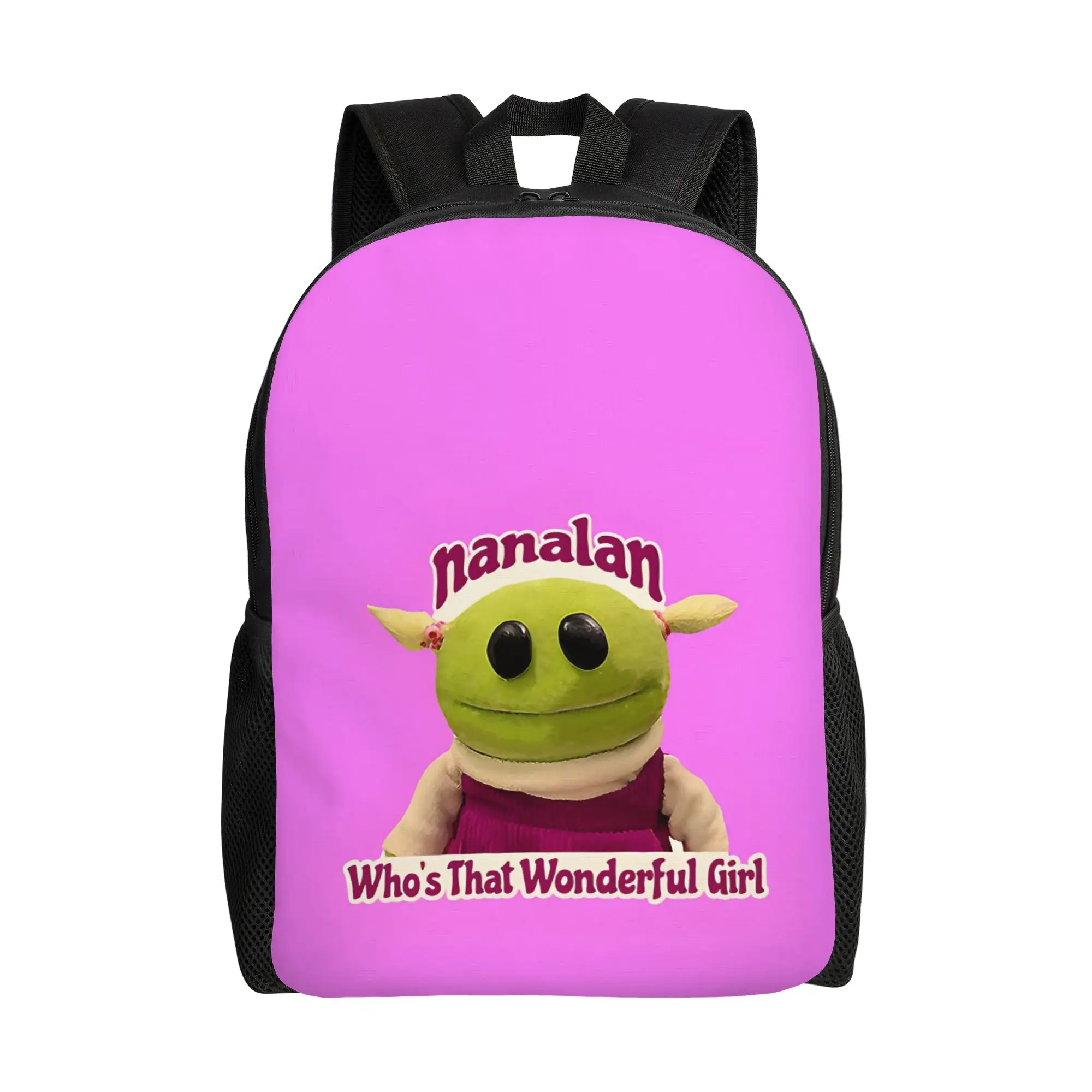 

nNanalan, Who's That Wonderful Girl nNanalan Schoolbag Men Fashionable Large Capacity Schoolbag Back To School Season