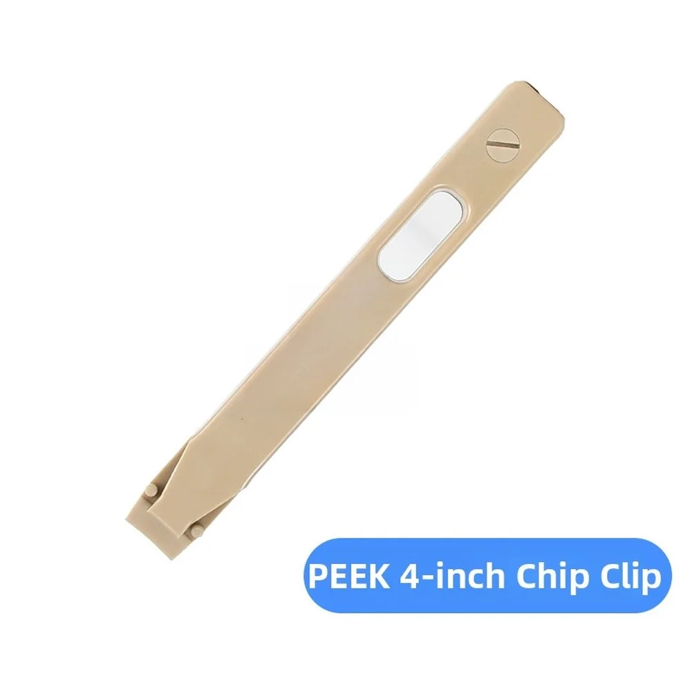 PEEK Tweezers for Semiconductor Manufacturing Static Safe Scratch Resistant High Temp Stable -200C to +260C 10x2x2