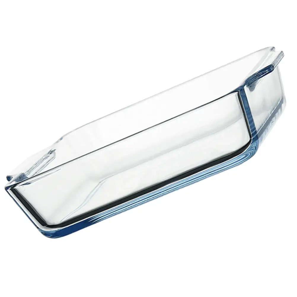 

Clear Glass Roasting Dish Double Handled Heat Resistant Baking Pan for Lasagna Potatoes Au Gratin Dishware Set