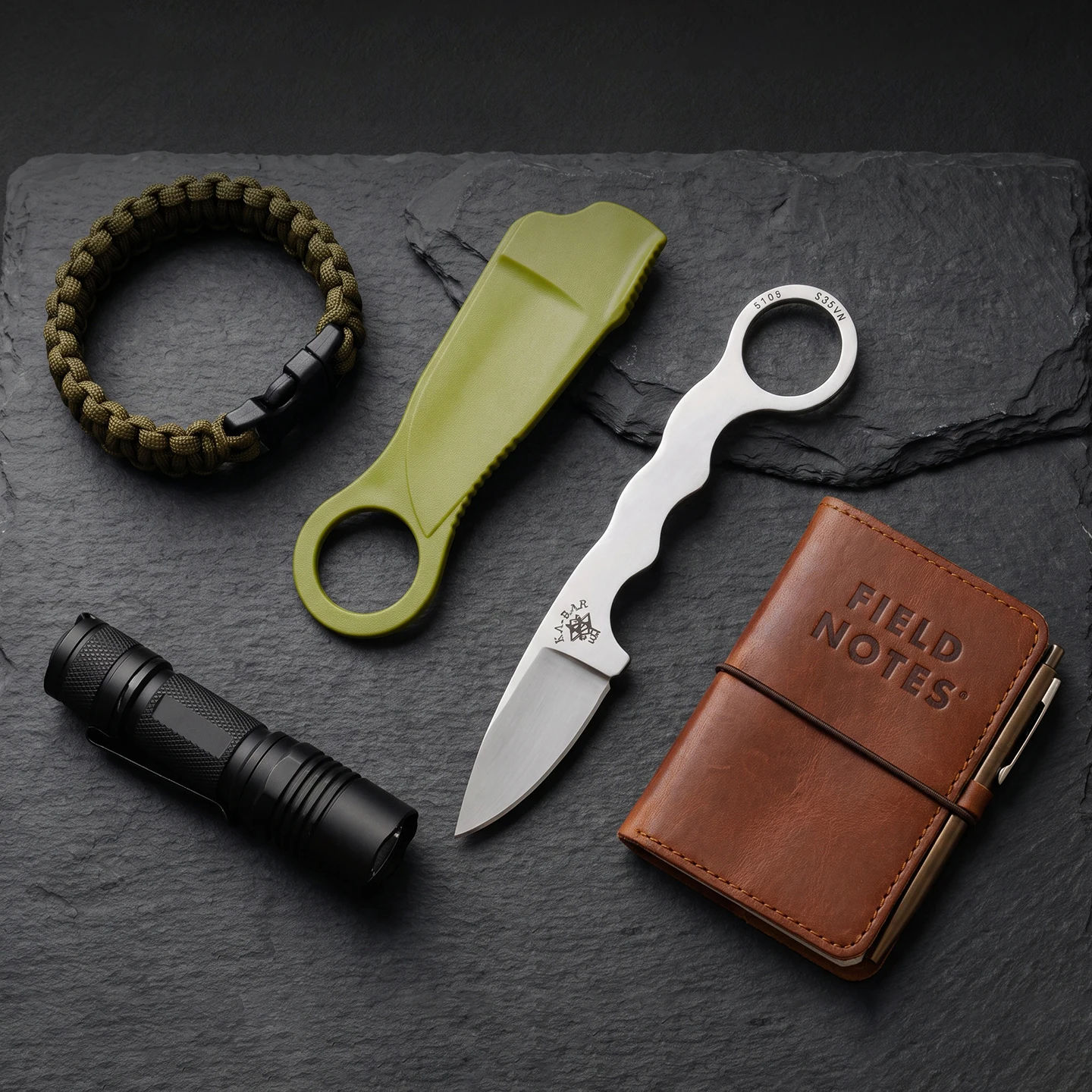 KB-5103 Snake Handler Series High-Carbon Steel Multi-functional Outdoor Knife for Camping Emergency Daily Carry