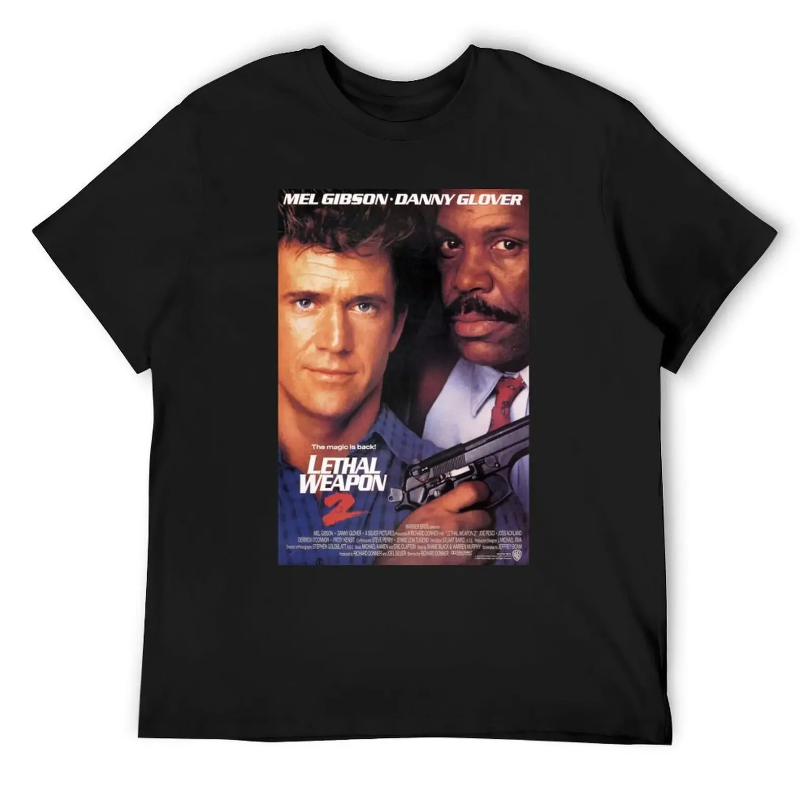 

Lethal Weapon 2 T-Shirt summer top quick drying shirts graphic tee men
