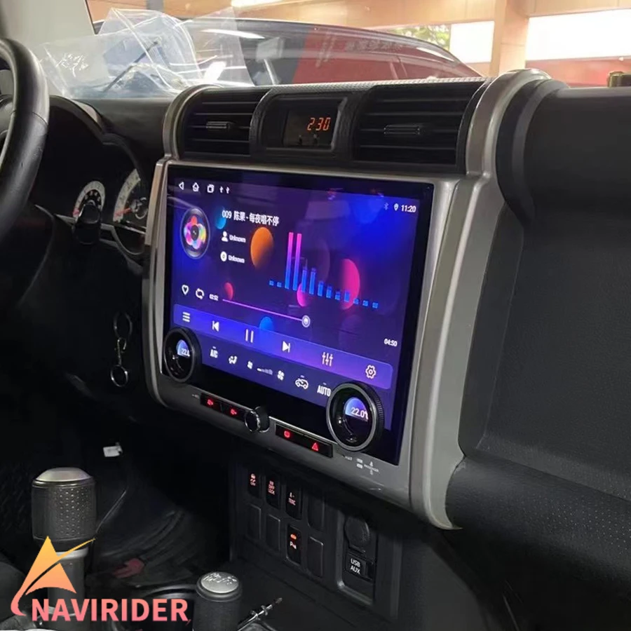 For Toyota FJ Cruiser J15 2007-2020 Android Car Radio Multimedia Player Carplay Air Conditioning Control Screen Navigation 13.3