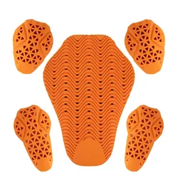 Full CE Level 2 Certified Motorcycle Armor Back Pad Elbow and Shoulder Protection Pads Set Shoulder Jacket Back Protector Insert
