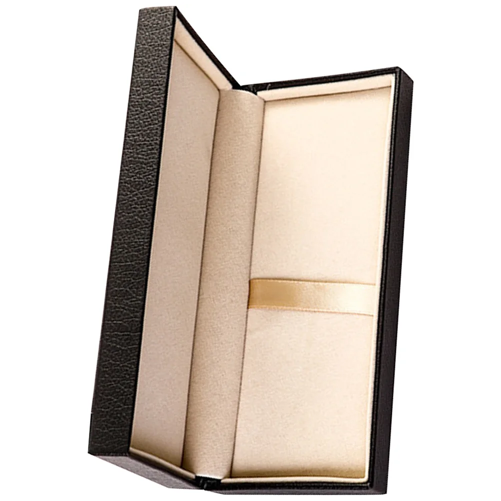 Single Fountain Pen Case Premium PU Gift Box for Ink Pen Anti-Scratch Portable Storage Display Case for Office School Business