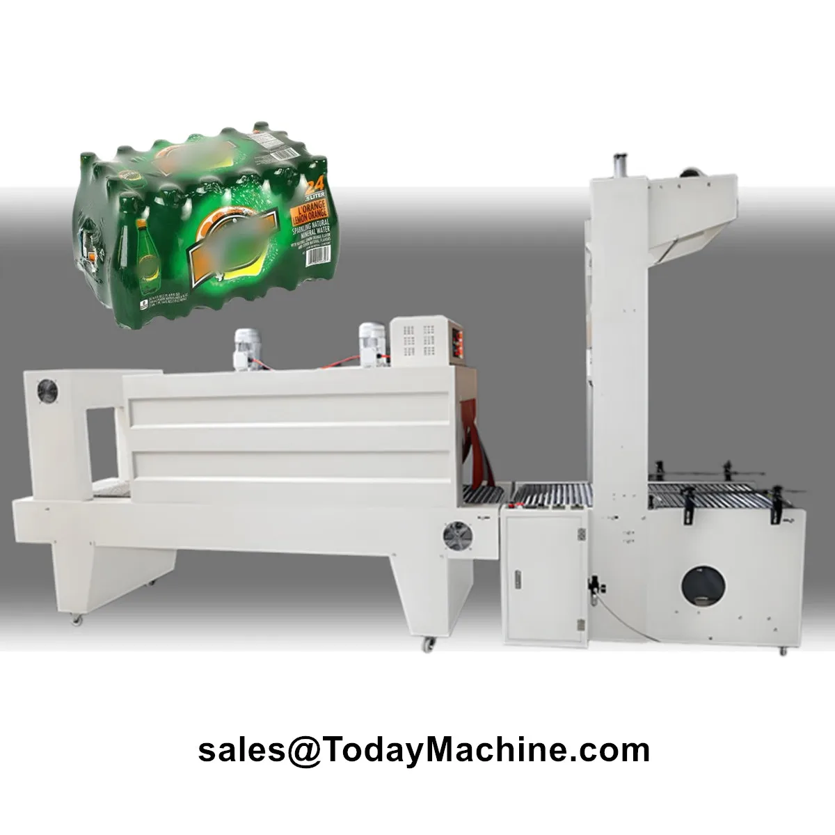 

Automatic Beer Bottles PE Film Sleeve Shrink Wrapping Machine