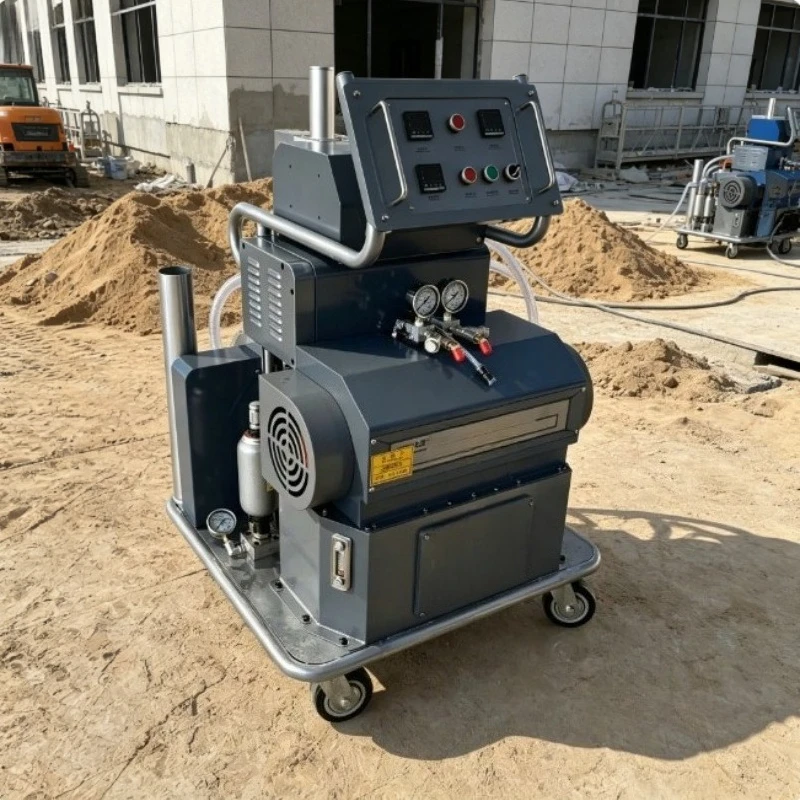 High Pressure Hydraulic Two Component Polyurethane Foam Spray Machine For Thermal Insulation Waterproof Coating