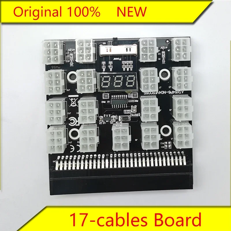 

Коммутационная плата Кабель питания PCI-E для HP DPS-1200FB-1 A DPS-1200FB A для модуля питания для майнинга видеокарты Ethereum 1200 Вт