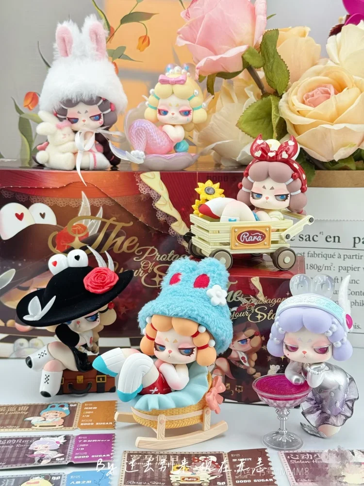 

New Genuine Dodo Rara V2 The Protagonist Of Your Story Series Blind Box Cool Dodo Rara Collectible Model Dolls Mystery Box Gifts