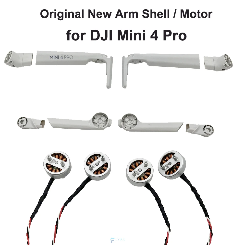 Genuine New Mini 4 Pro Arm Shell for DJI Mini 4 Pro Arms without Motor First Half Arm Shell  Spare Part In Stock