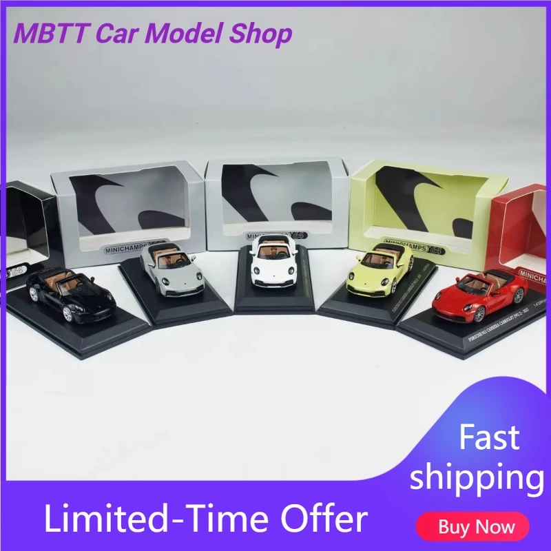 

НОВИНКА: Коллекционная модель MINICHAMPS 1:64 Porsche 911 992.2 Carrera GTS Cabriolet