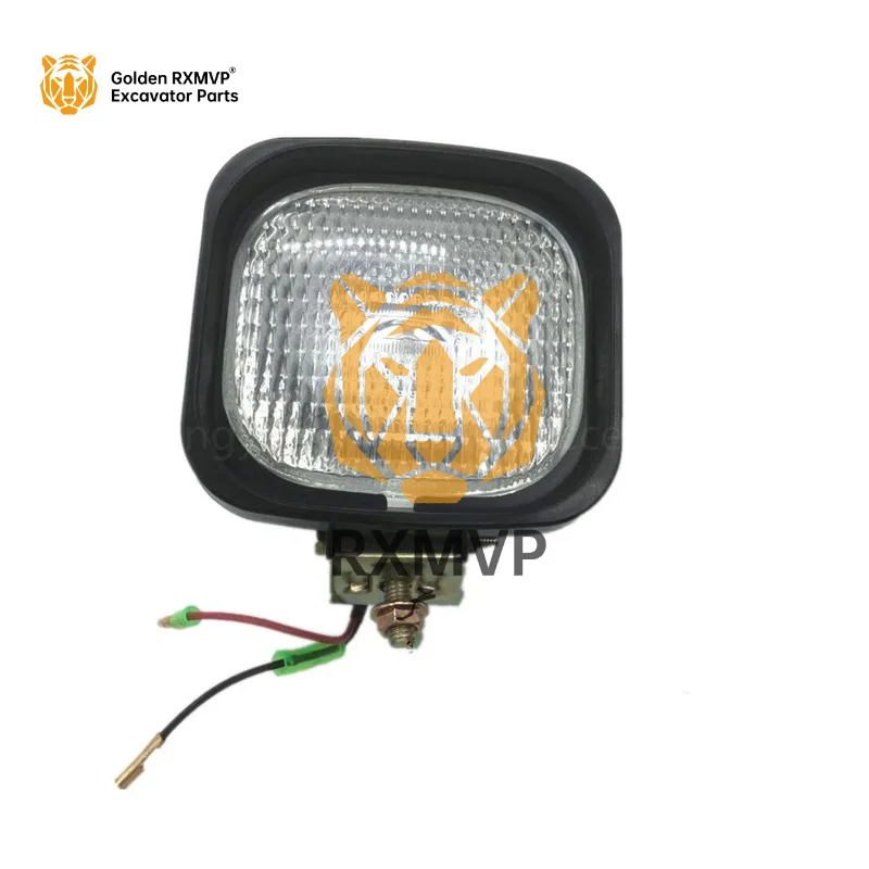 Excavator Parts For 20 25 30 40 50 55 65 75 80 LED Headlights Boom Lights Work Lights 12V 24V